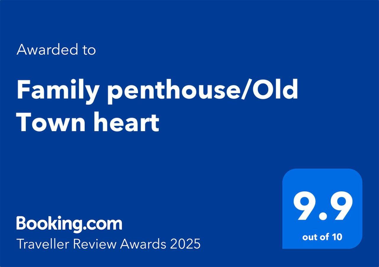 Family Penthouse Old Town Heart Renovated Lägenhet Belgrad Exteriör bild