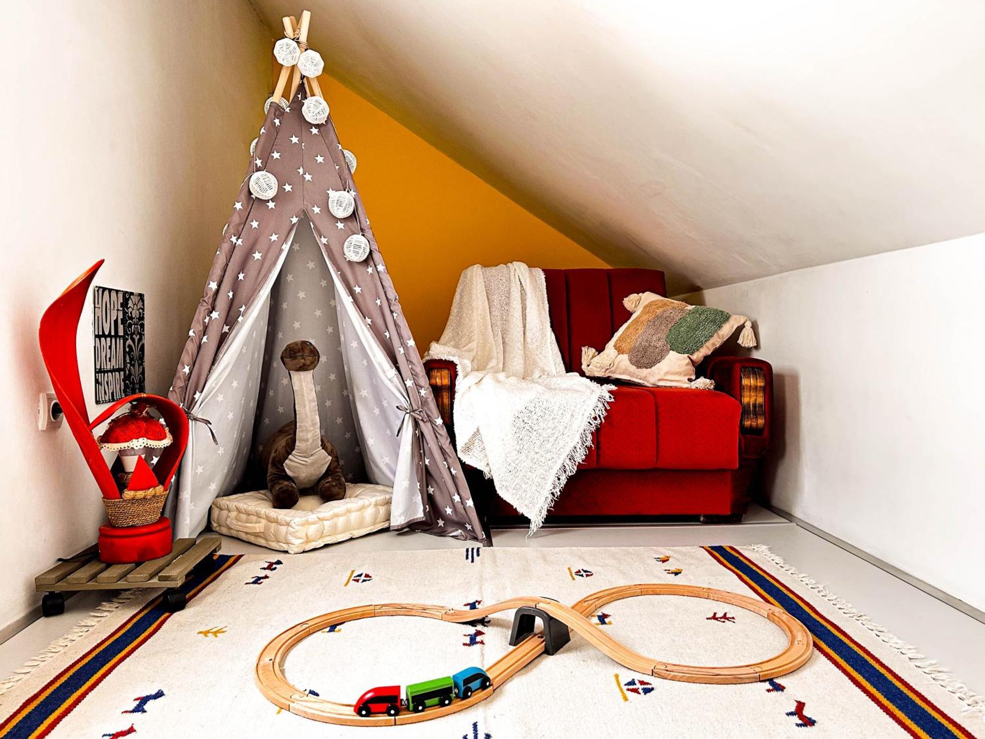 Family Penthouse Old Town Heart Renovated Lägenhet Belgrad Exteriör bild