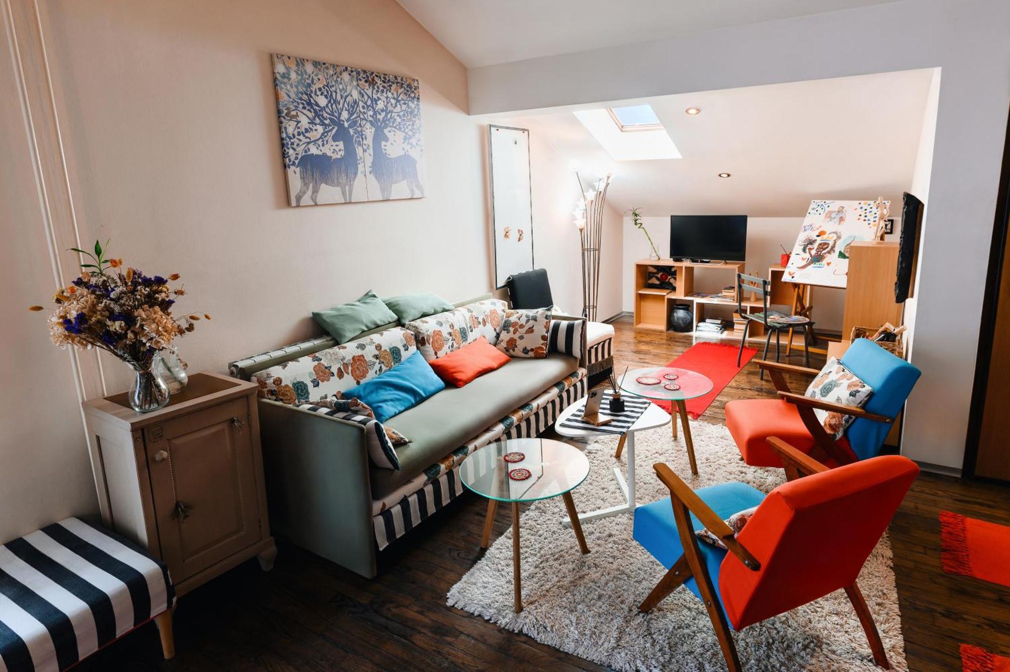 Family Penthouse Old Town Heart Renovated Lägenhet Belgrad Exteriör bild